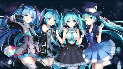 初音未来 初音ミク MIKU 壁纸 贺图 海报合集